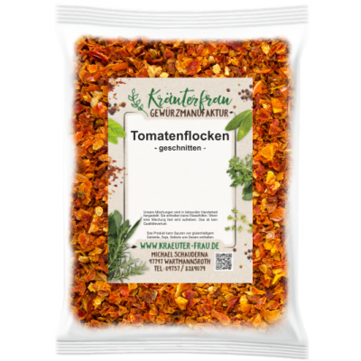 Tomatenflocken, geschnitten - 80 g